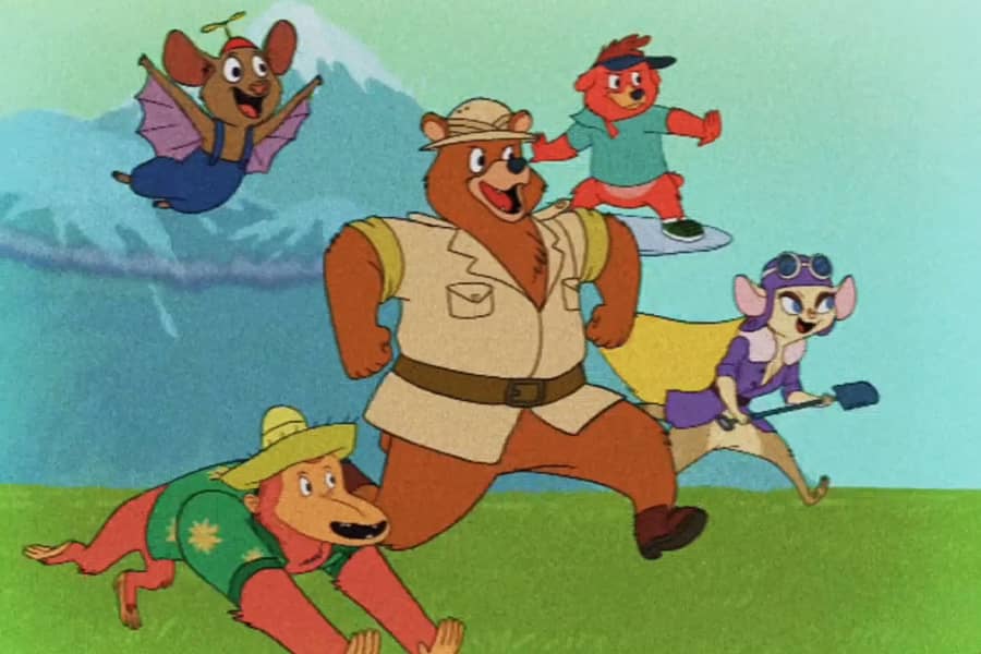the gang running