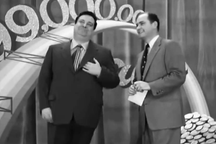 Norris with a different contestant