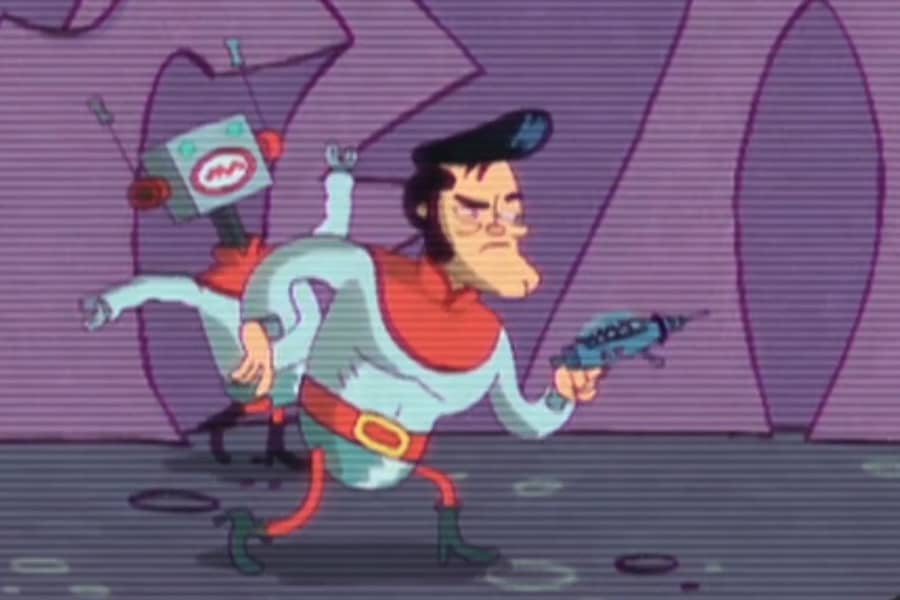 Orpheus and Mr. Micro running