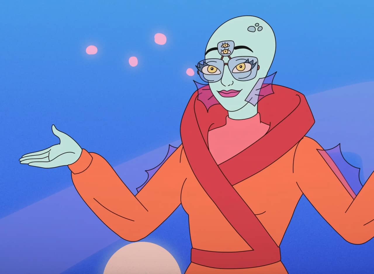 Dr. K, an alien woman