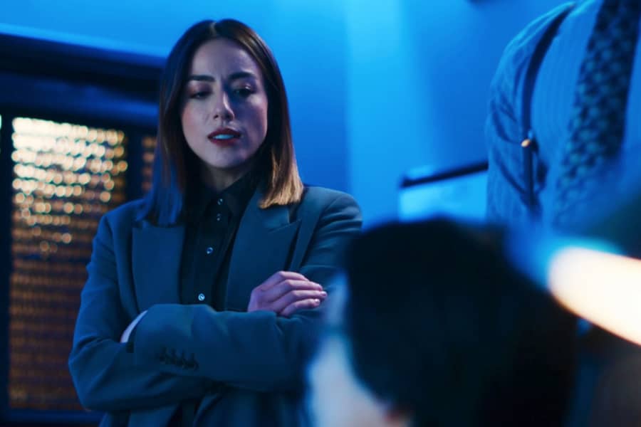 Lana Lee talks with the IT guy