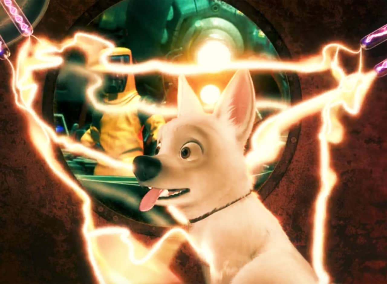 Bolt the dog in a chamber with bolts of electricty all around