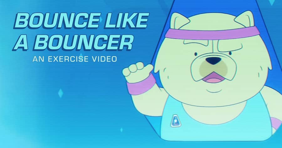 Bounce Like a Bouncer: An Exercise Video