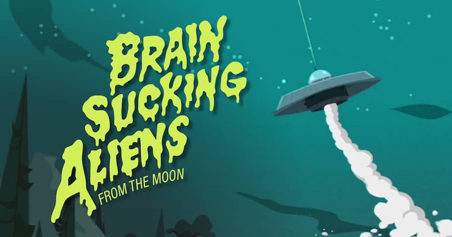 Brain Sucking Aliens from the Moon