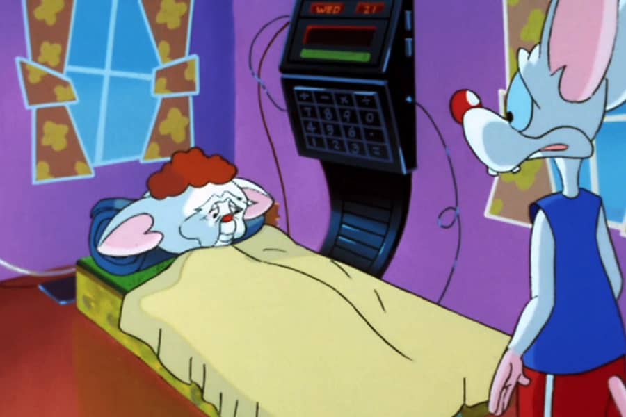 Brain in bed sick