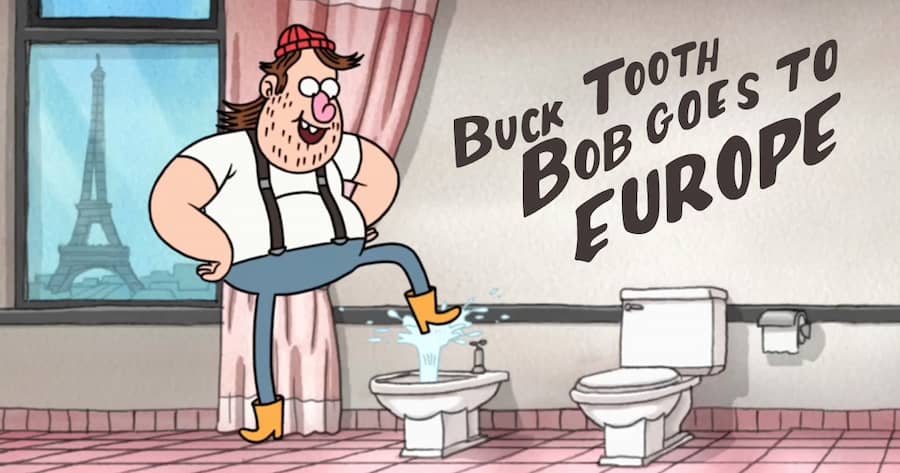 Bucktooth Bob Goes to Europe