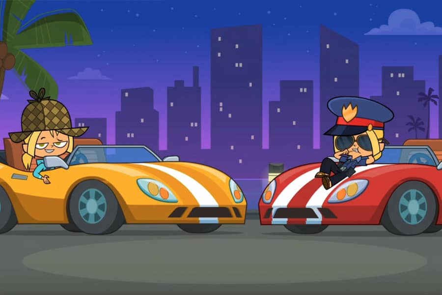 Bridgettes in cool sports cars