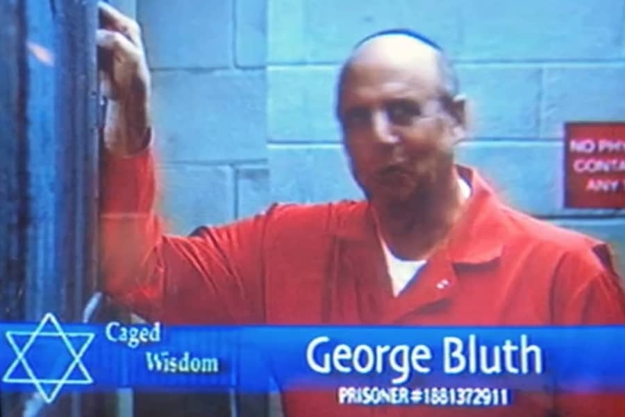George Bluth in prison