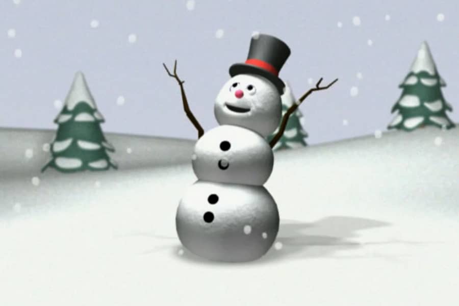 snowman has come to life