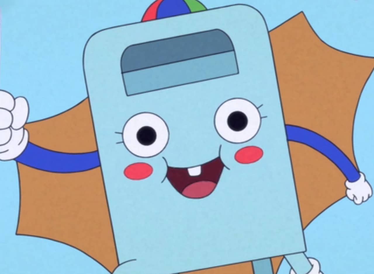 Chubbles Wubbington, an anthropomorphic blue mailbox