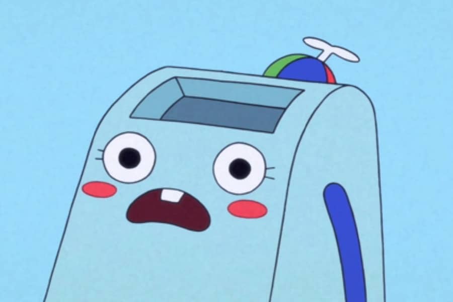Chubbles looking dumbfounded
