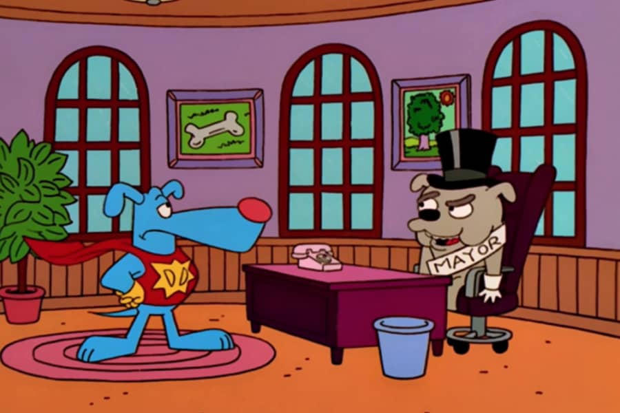 Danger Dog confronts the mayor