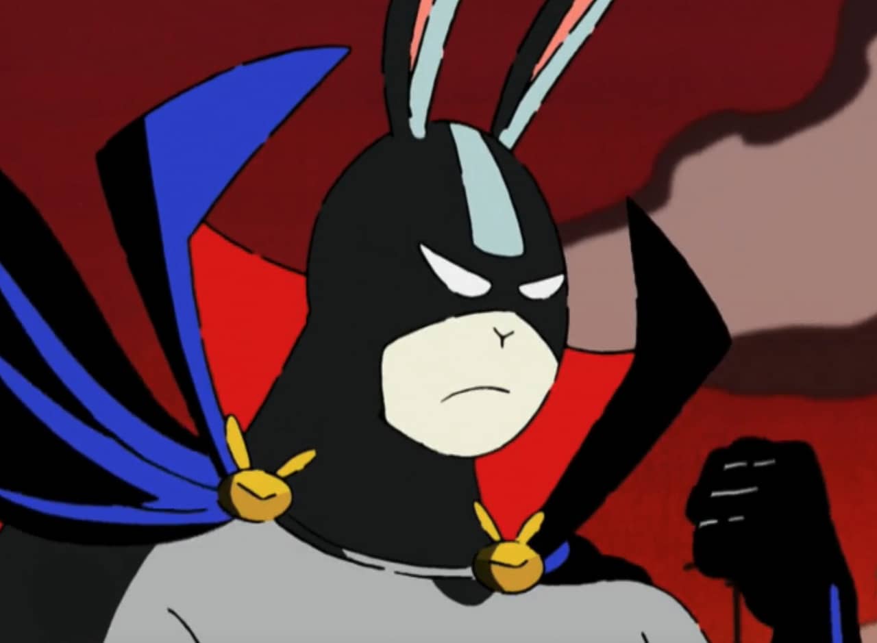 Dark Bunny, a masked superhero
