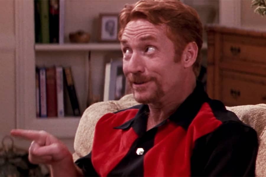 Danny Bonaduce pointing and smiling