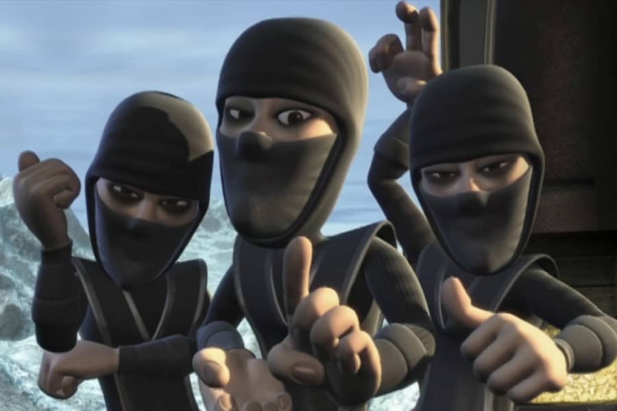 the ninjas square up