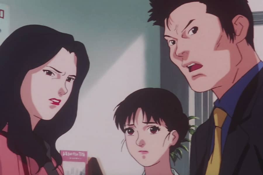 Yamashiro and Dr. Asamiya with a young woman, Yoko