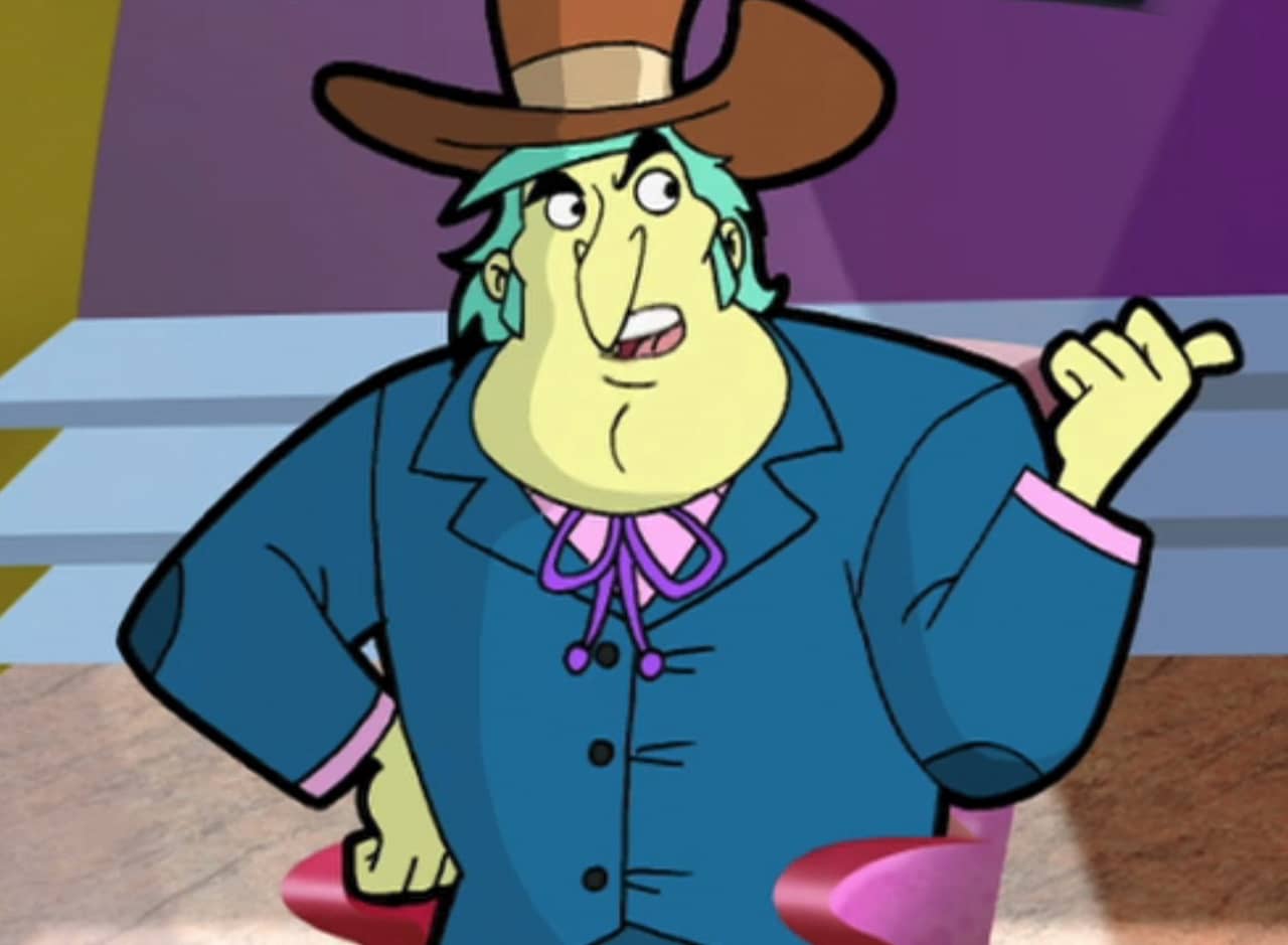 Dr. Bill, a man wearing a bolo tie and a cowboy hat