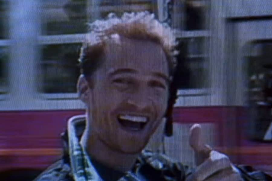 Ed giving a thumbs up