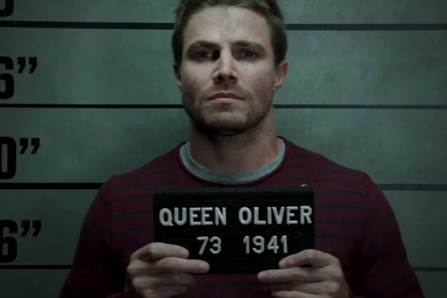 Oliver Queen’s mugshot