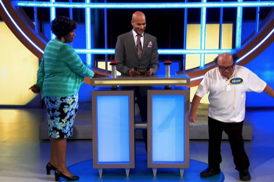 members of two families face off