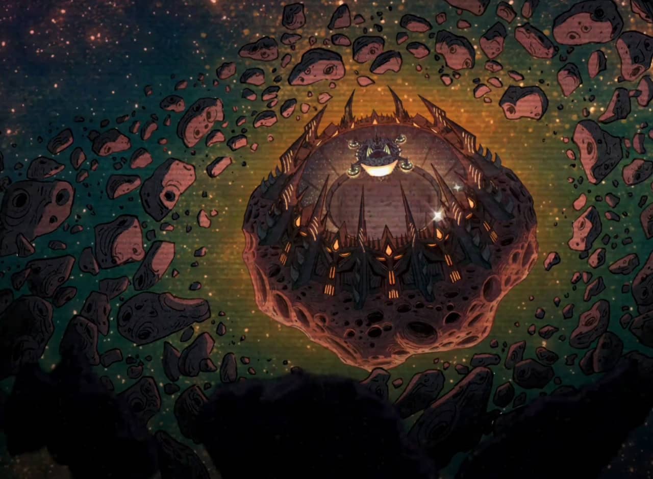 the space arena at the Danger Belt