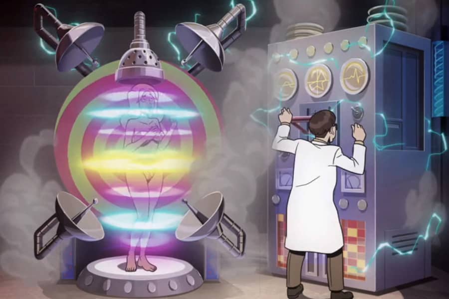 Professor Fribble’s lab melting down