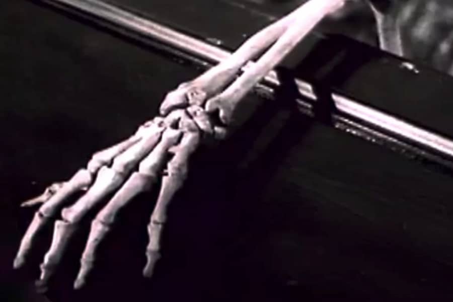 skeleton hand