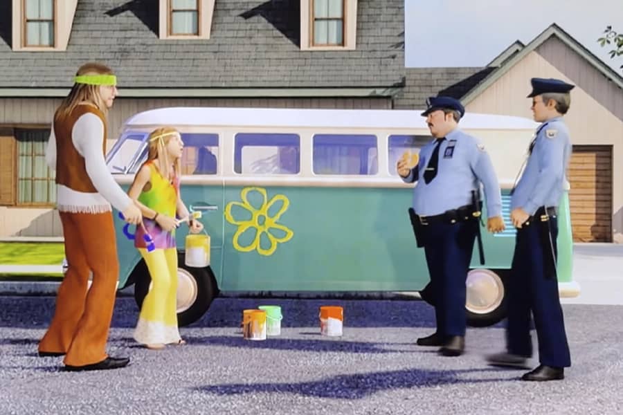 cops approaching them