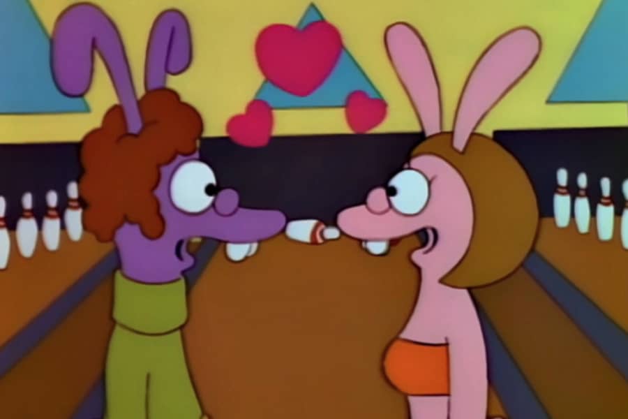 Fuzzy and Fluffy falling in love while bowling