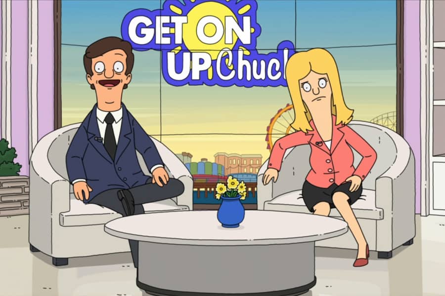 Chuck and Pam, Pam looks upset