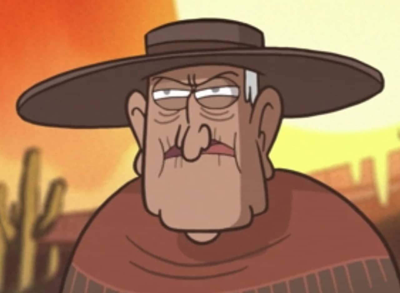 old man cowboy