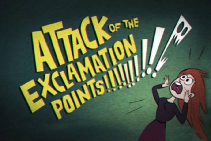 Attack of the Exclamation Points!!!!!!!!!!