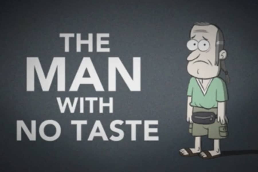 The Man With No Taste