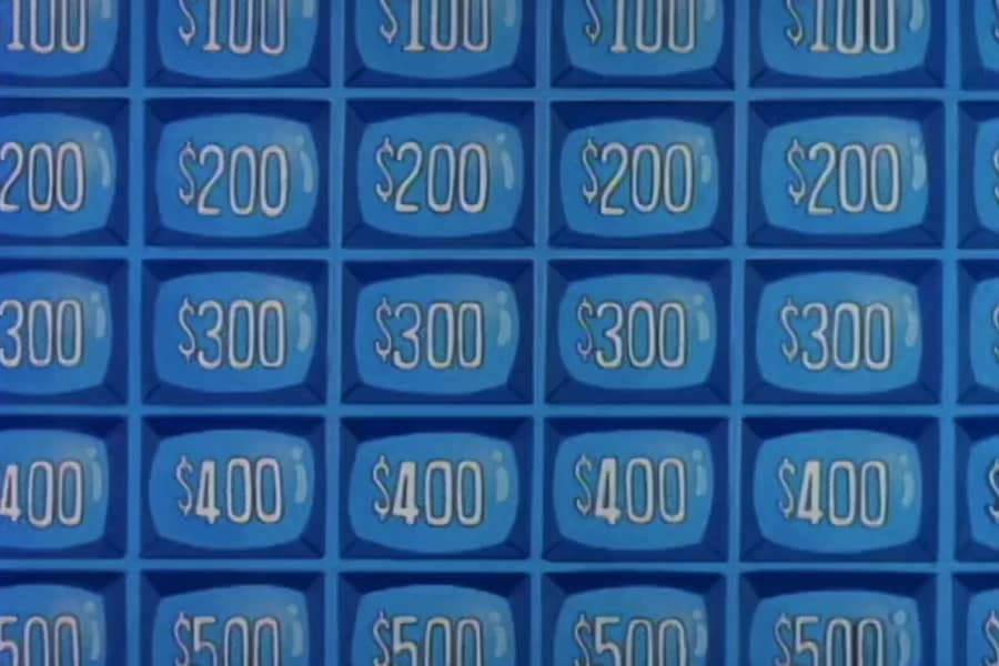 the board of categories in dollar amounts