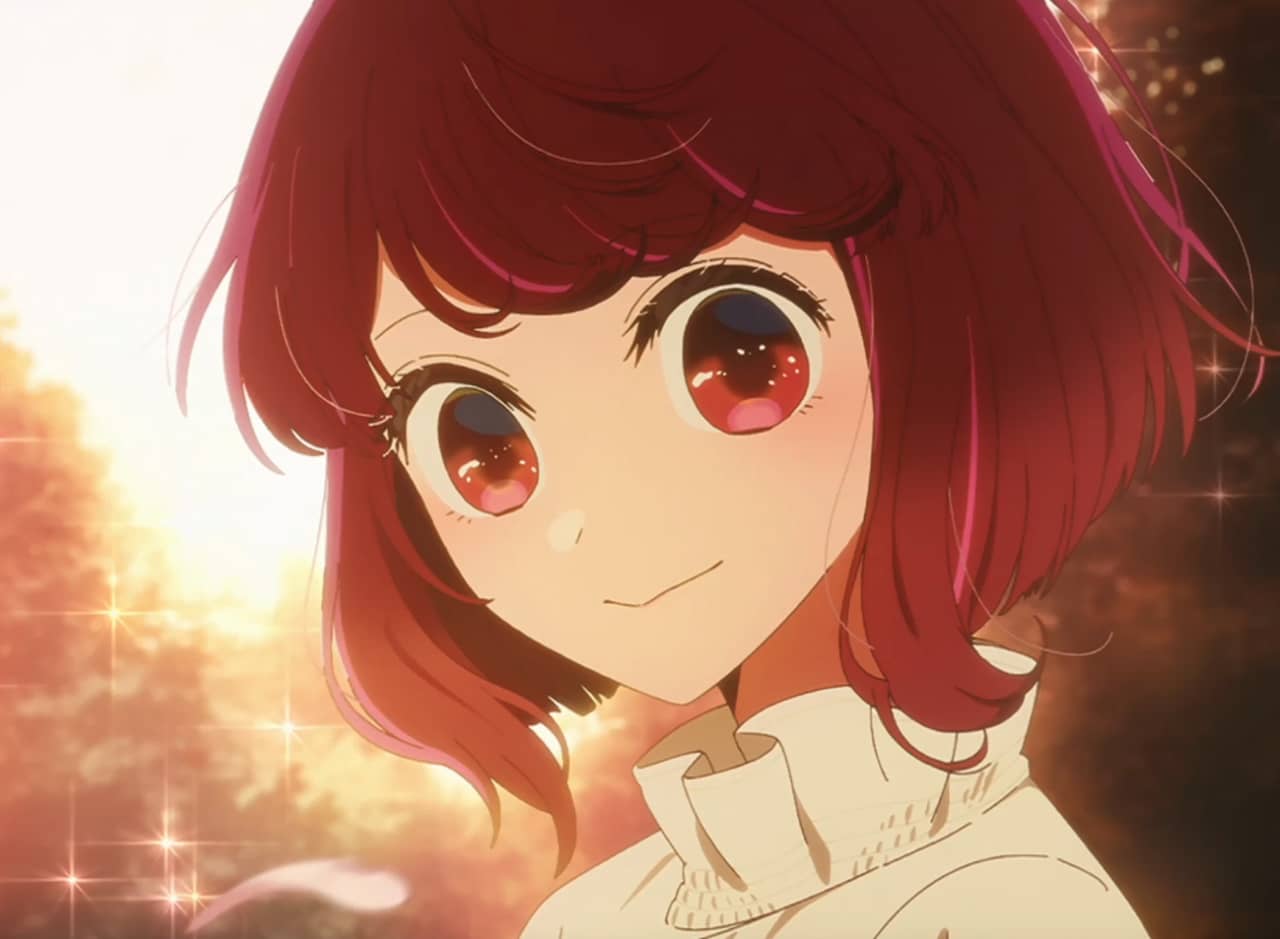 Kana Arima, young girl with short red hair and big eyes