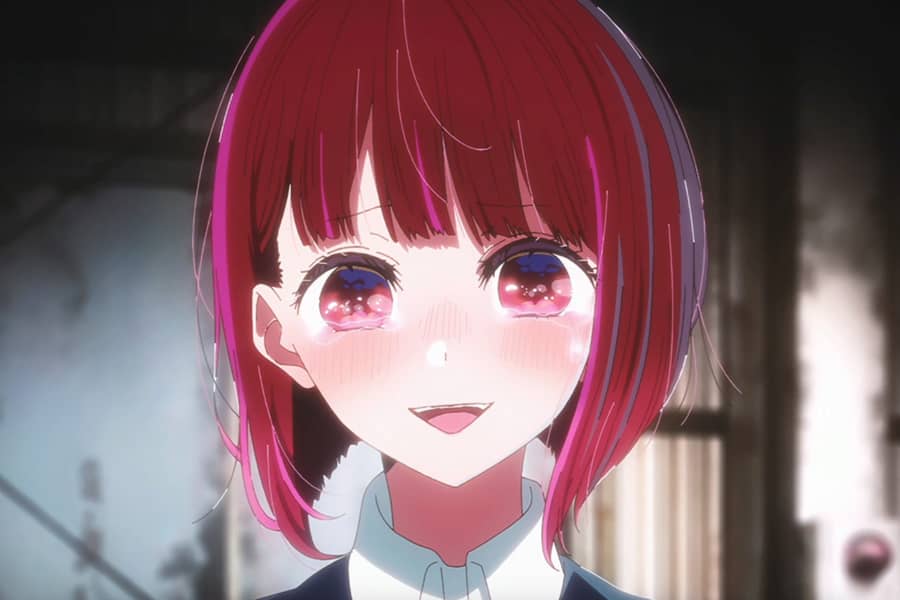 Arima happy with tears in her eyes