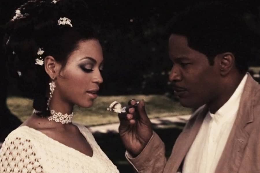 Deena on her wedding day with Curtis Taylor, Jr.