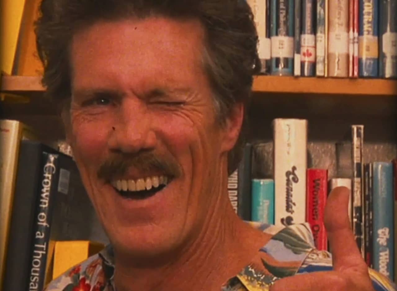 Brock Branigan P.I. giving a wink and thumbs up