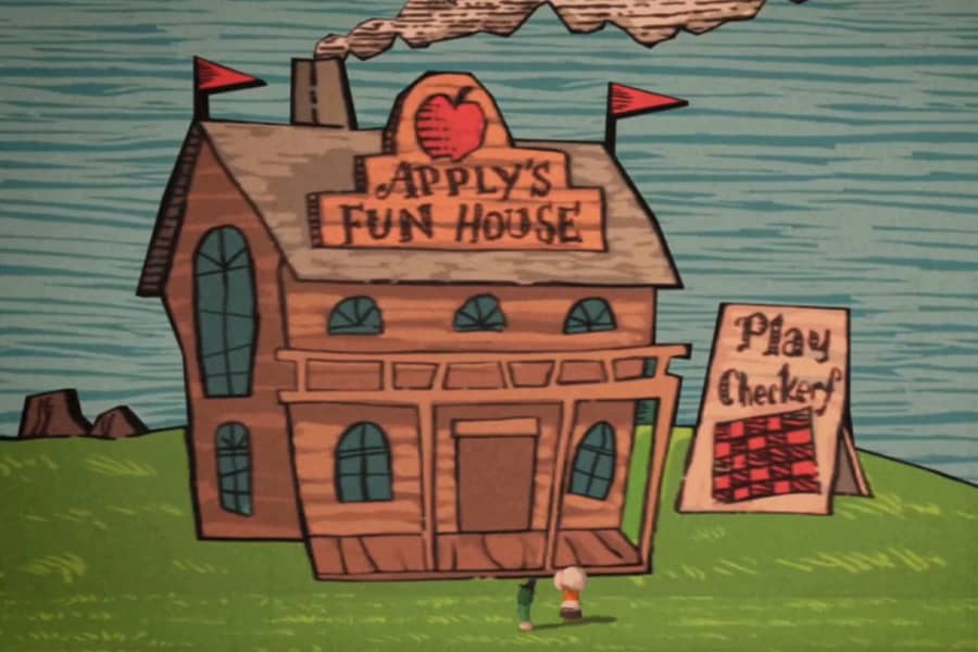 Apply’s Fun House where you can play checkers