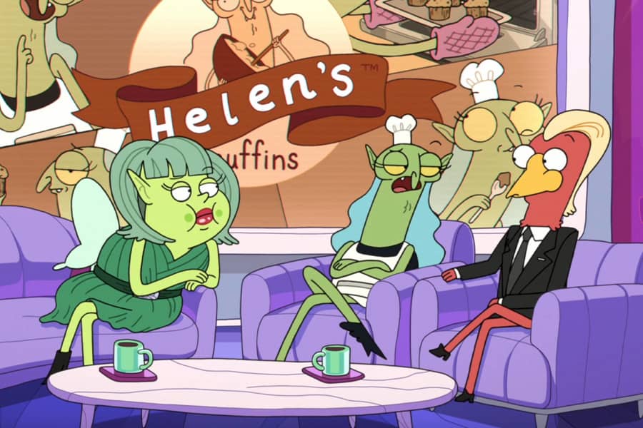 Rad and Tippy talk to Helen of Helen’s Muffins