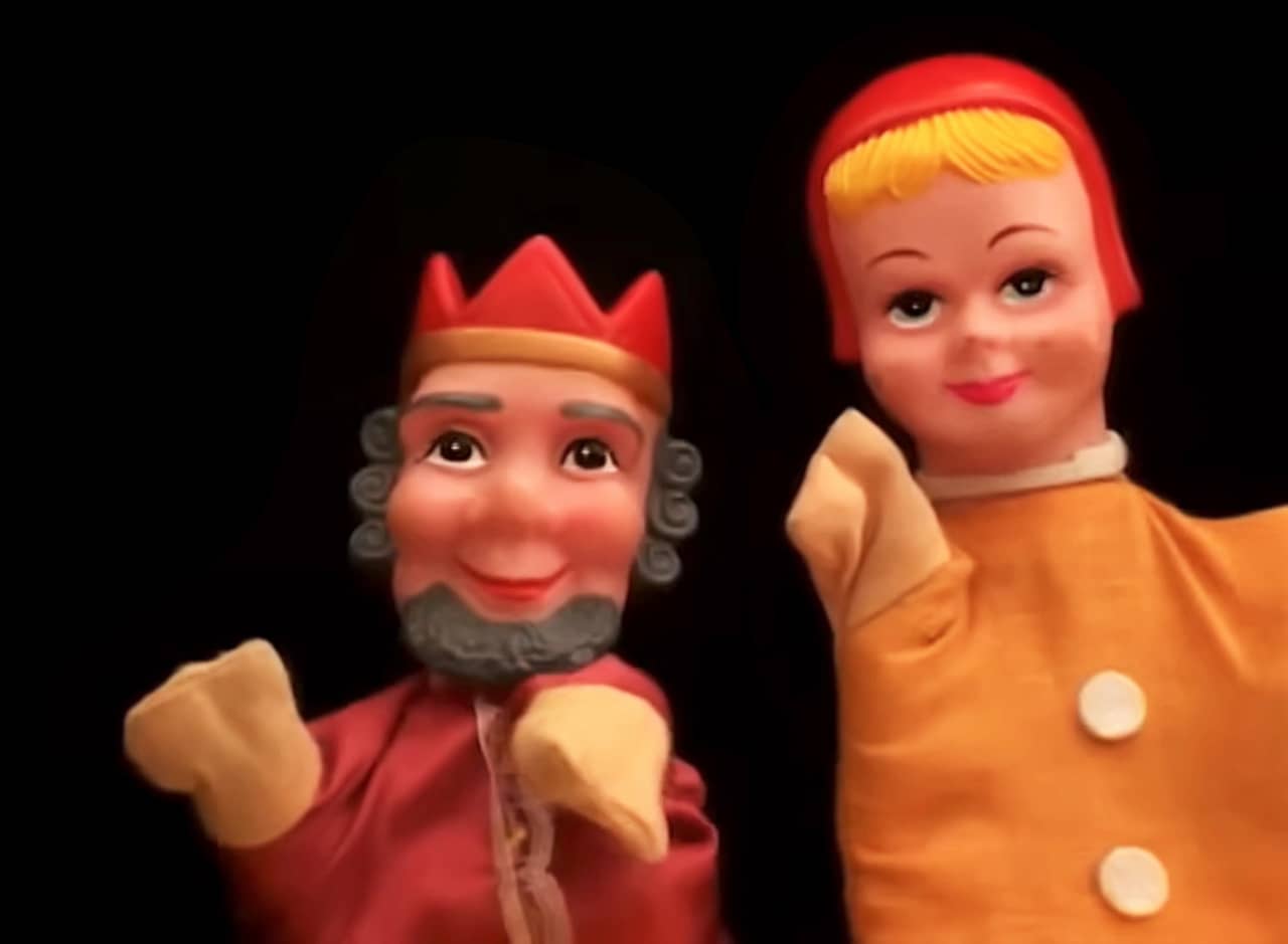 puppets The King and Princess Cachirula