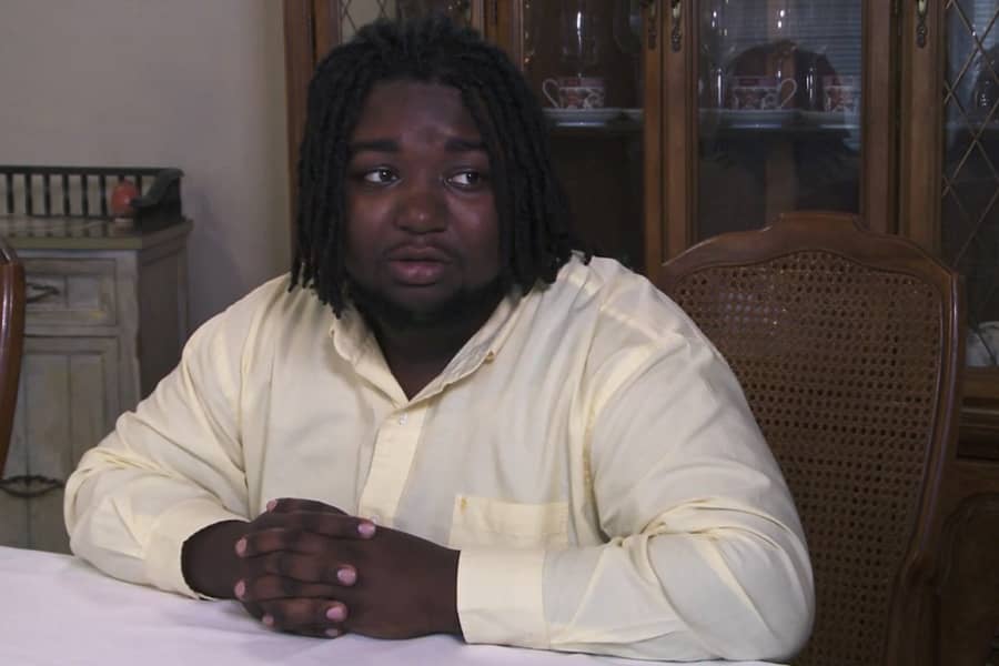 guest Antoine Smalls interviewed in his home