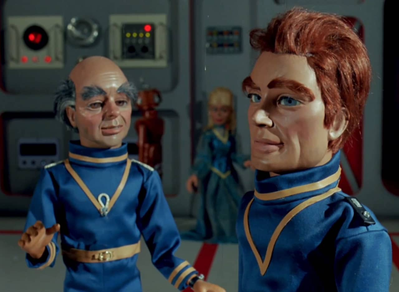 puppets of the space crew