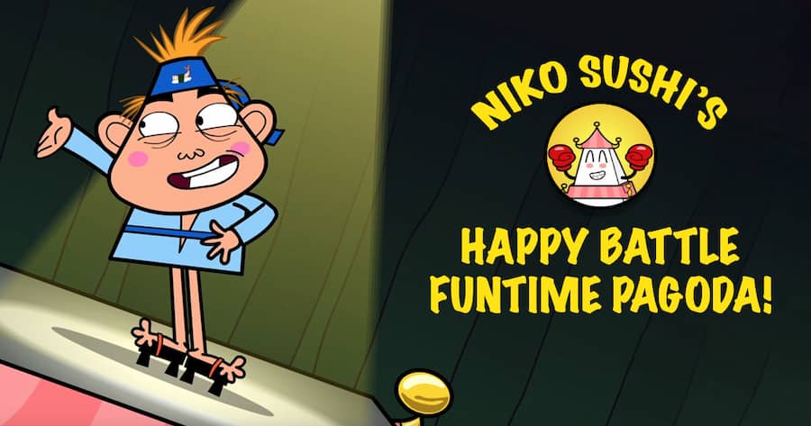Niko Sushi’s Happy Battle Funtime Pagoda!