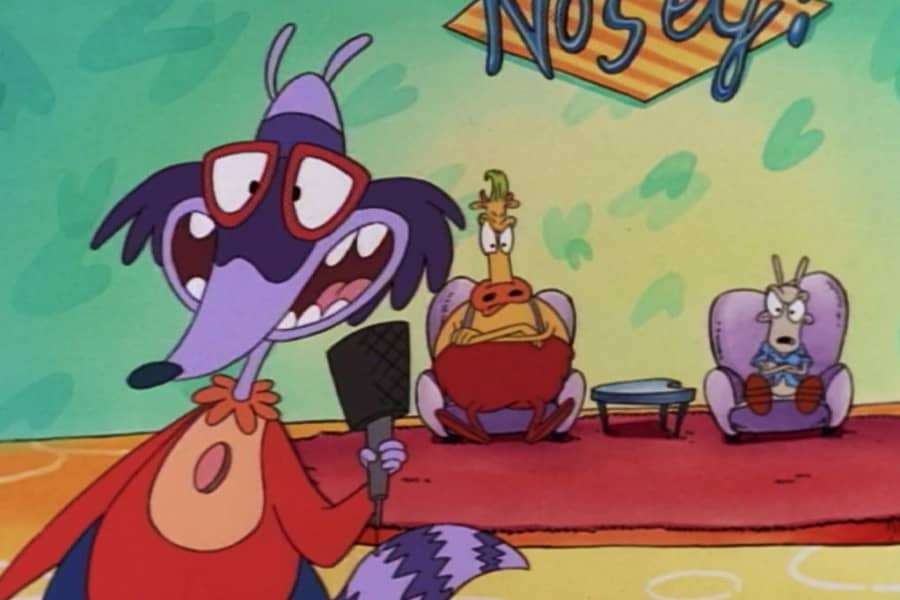Nosey introduces Rocko and Heffer