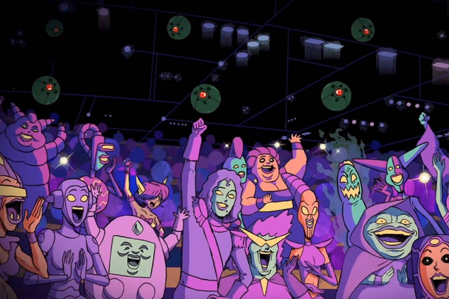 the crowd goes wild