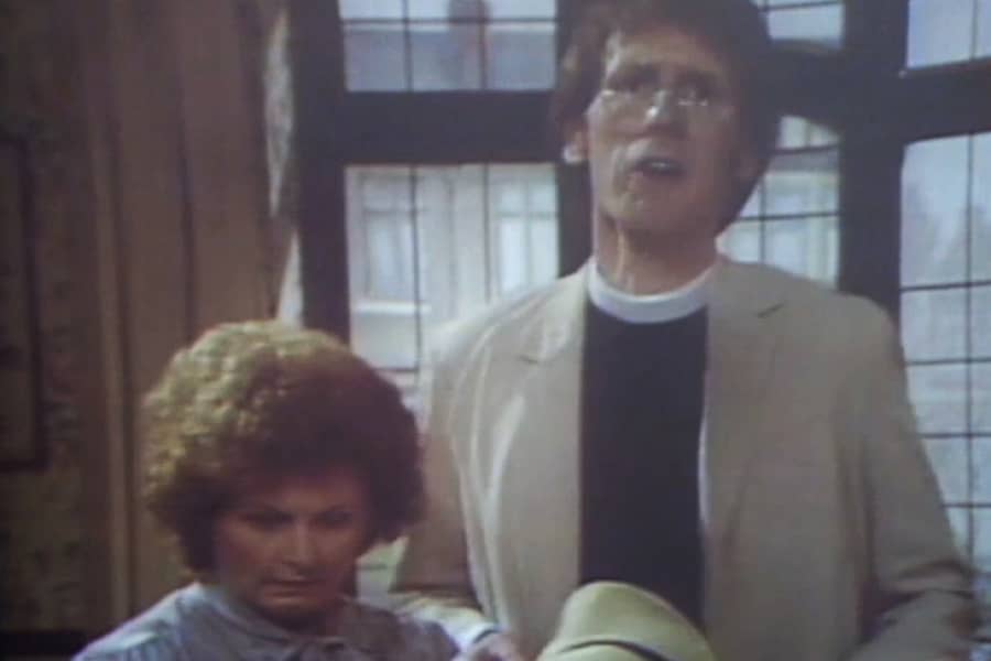 woman with a vicar