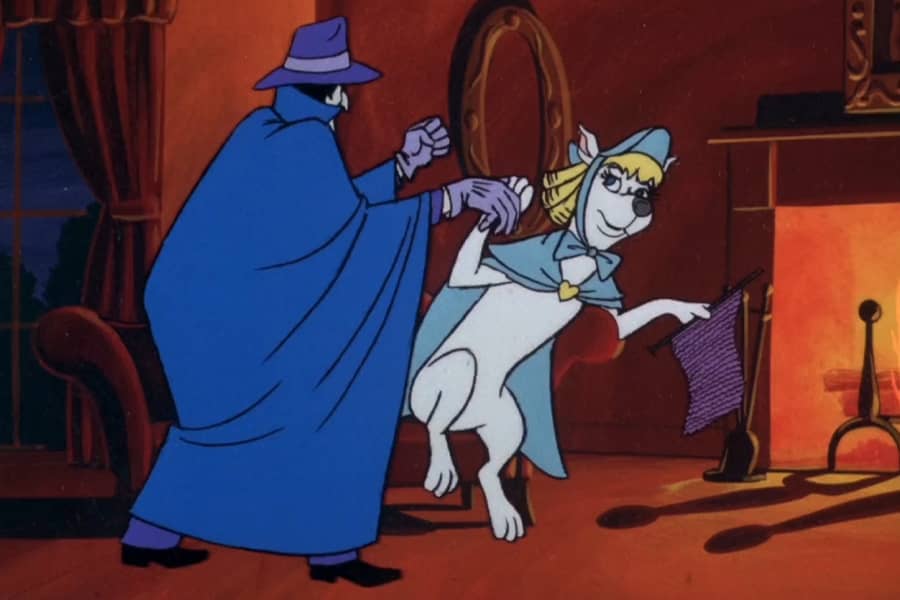 the phantom grabs her