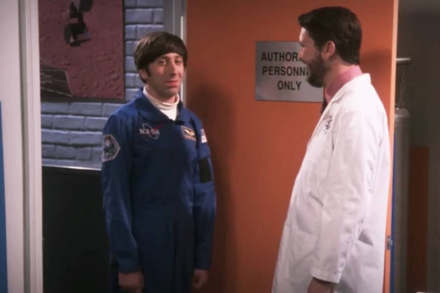 Wheaton welcomes astronaut Howard Wolowitz on the show
