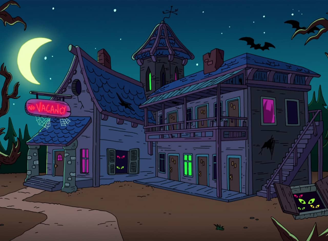 spooky haunted hotel